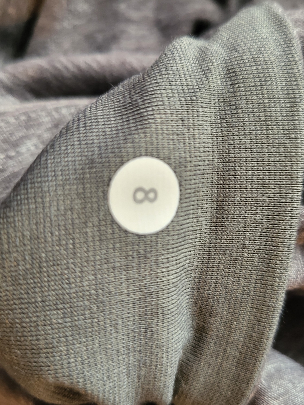 NWT lululemon athletica Heather Grey High-Waist Leggings - Picture 5 of 7